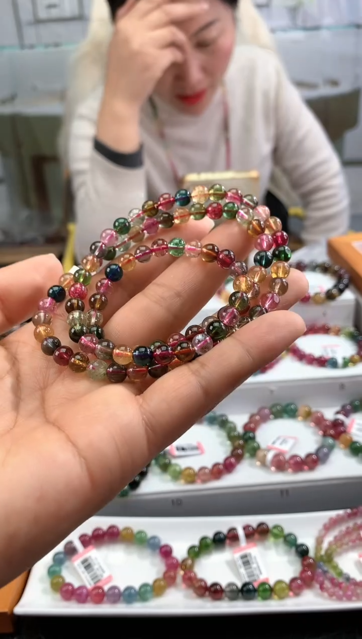 【闪购商品】碧玺手链未镶嵌多样性发一条
