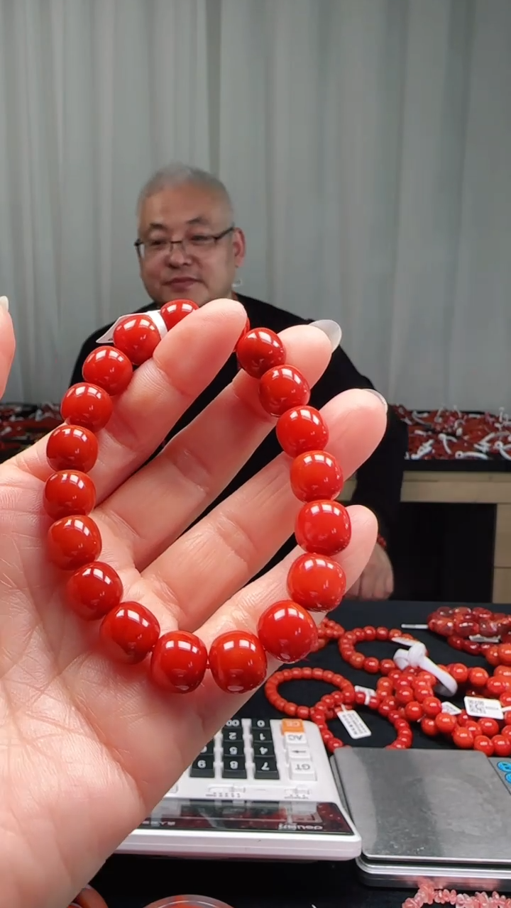 未镶嵌多样性发一件南红玛瑙【高货】锦红11mm保山老型单圈 