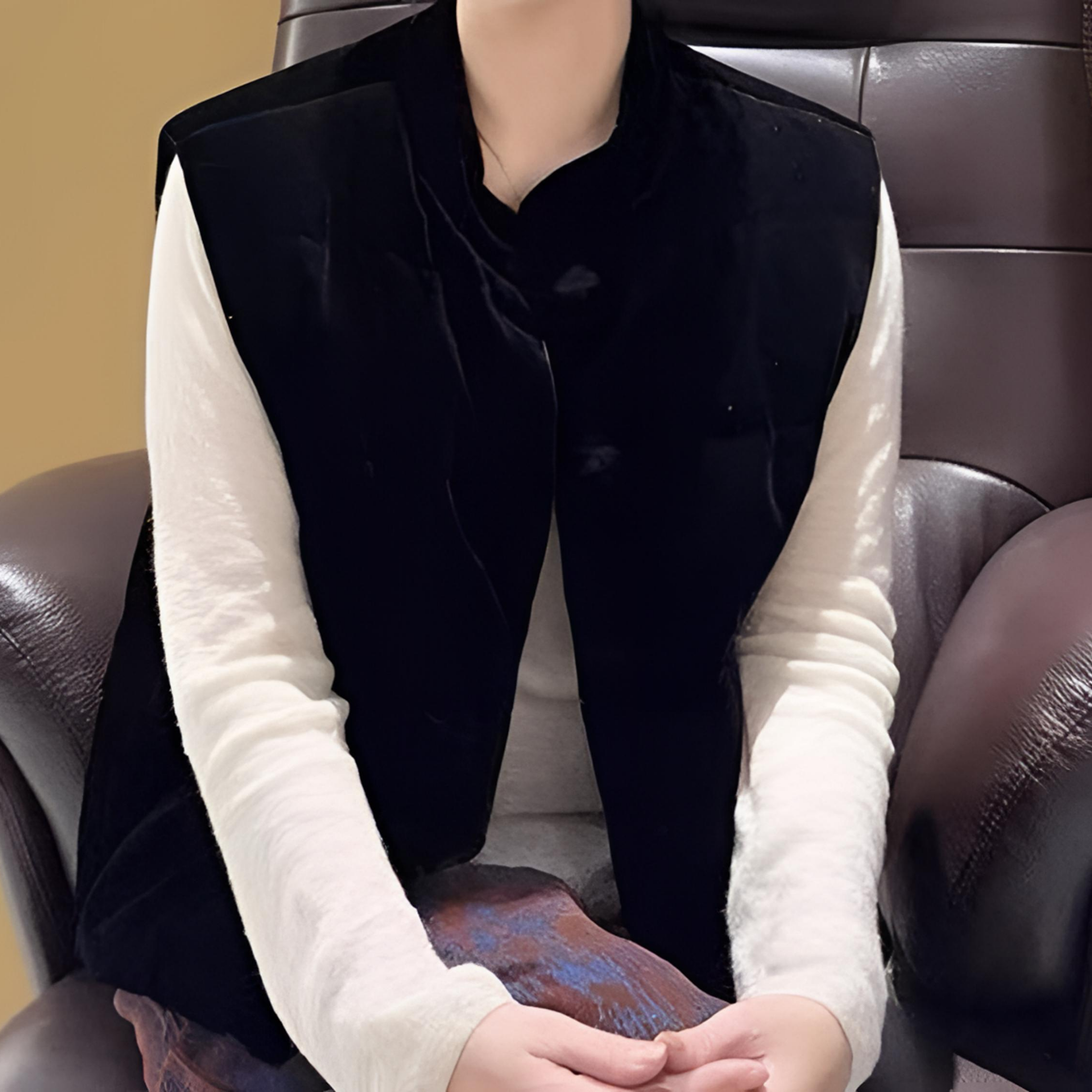 简约宽松休闲羽绒马甲外套