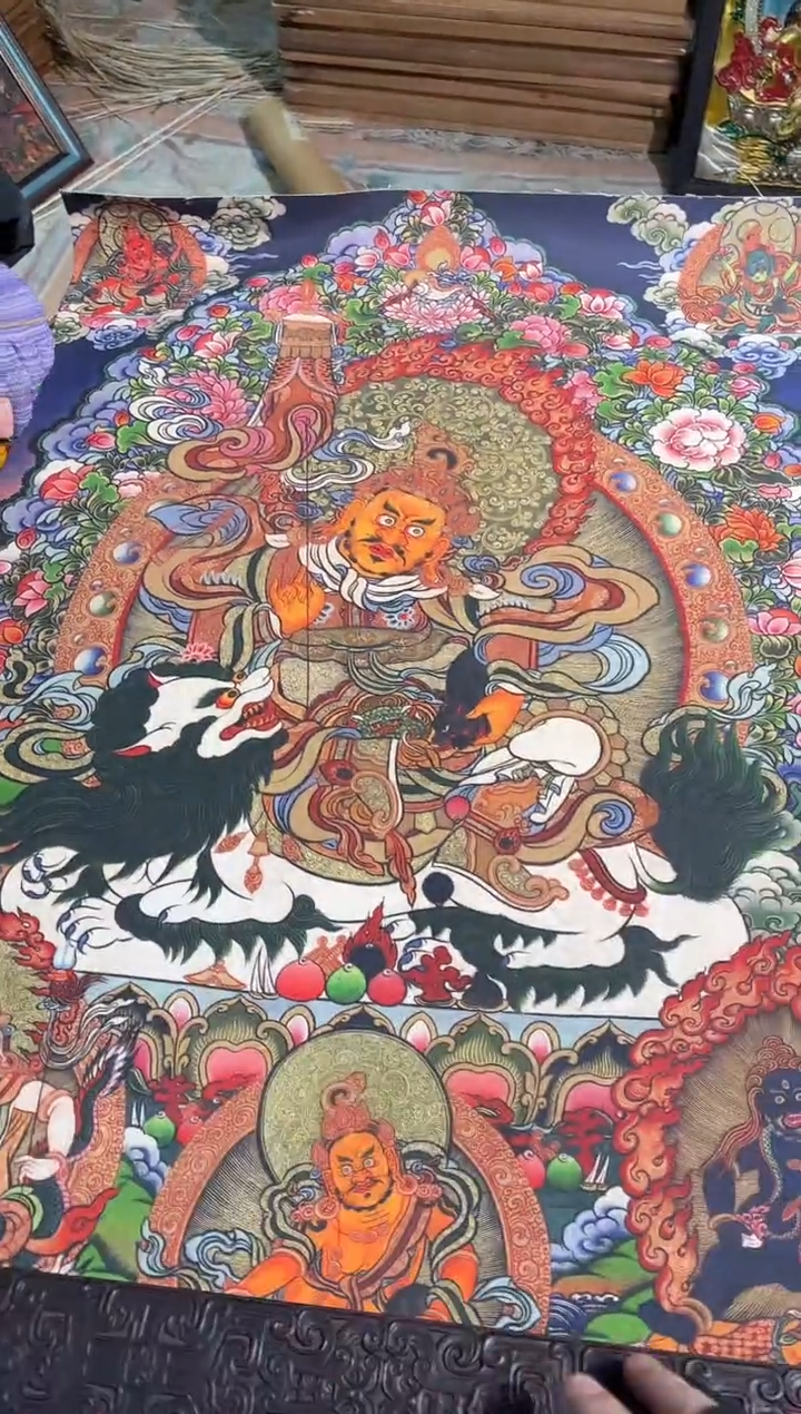 卷轴画天天的唐卡tk160