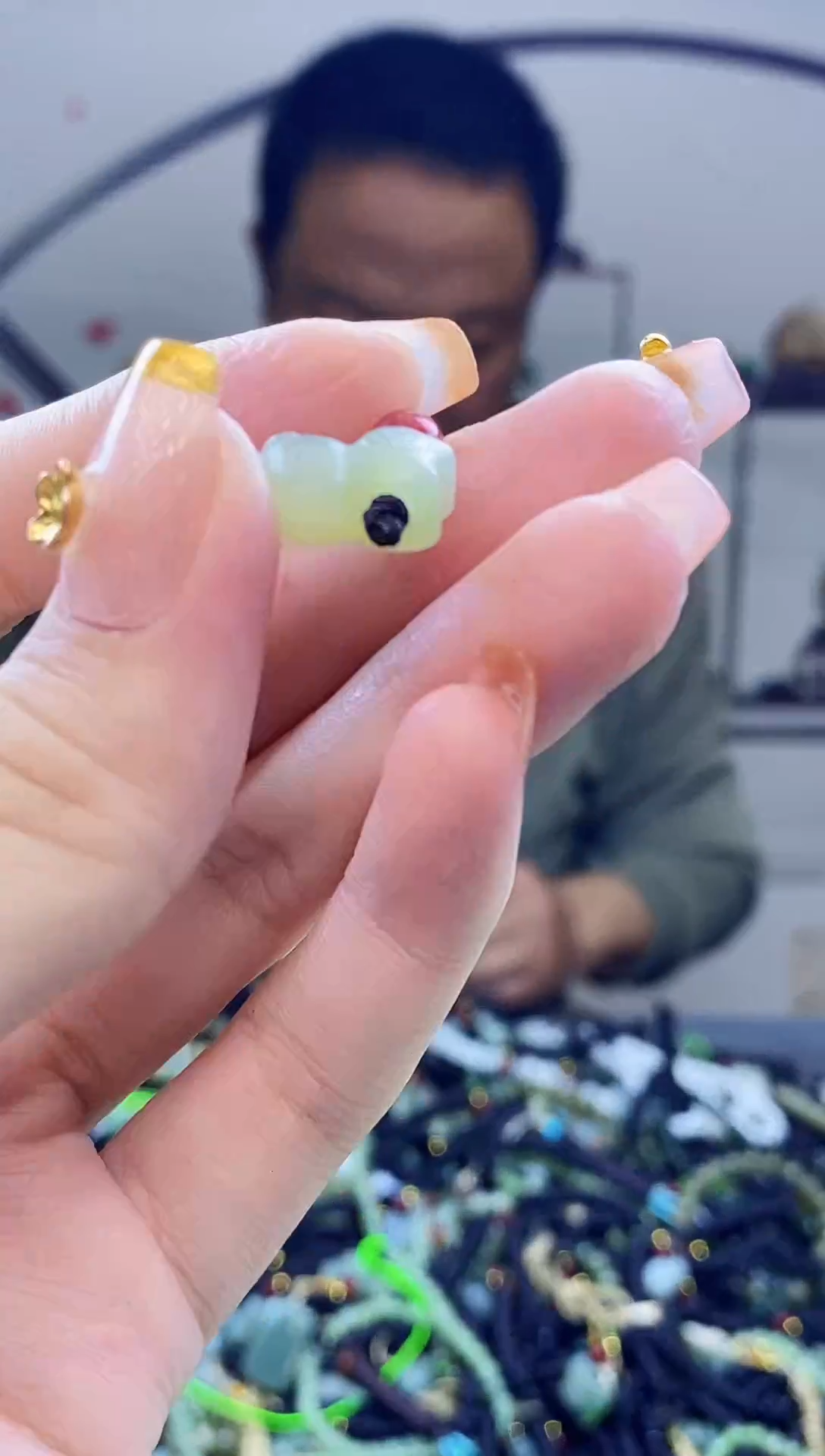 颈饰未镶嵌和田玉多样性发拍一发一