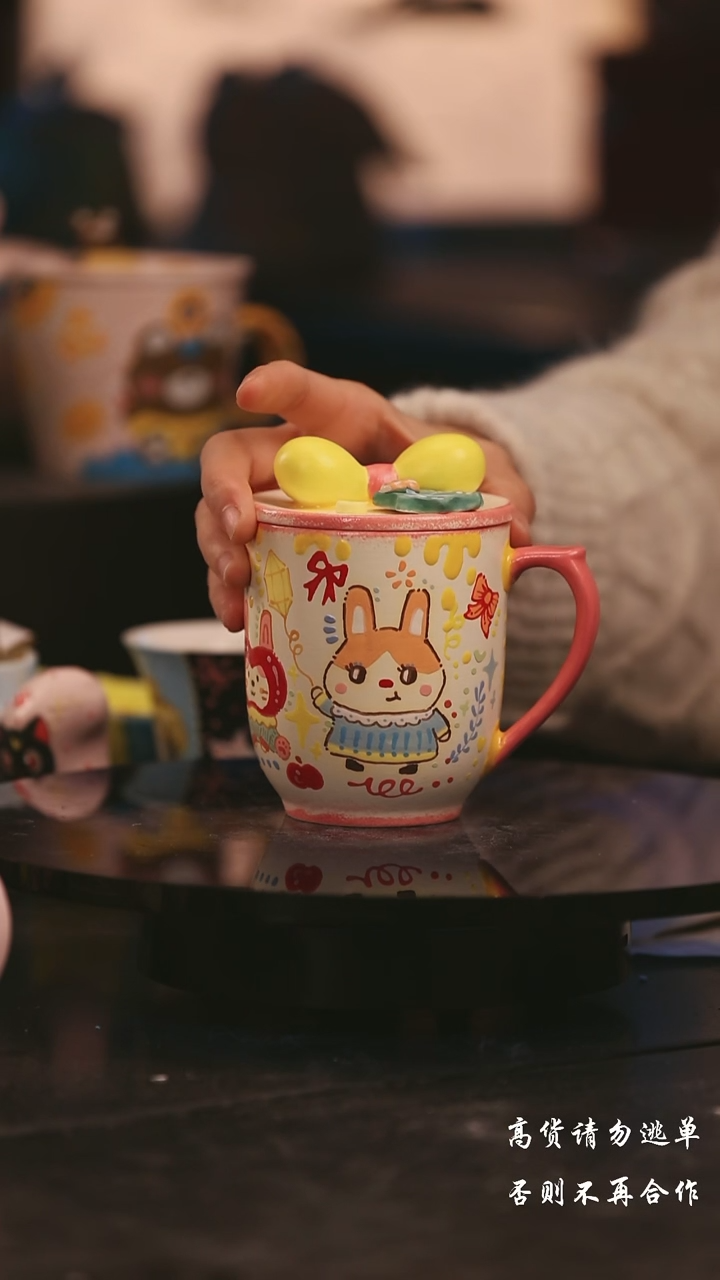 陶瓷景德镇可爱设计师款陶瓷 