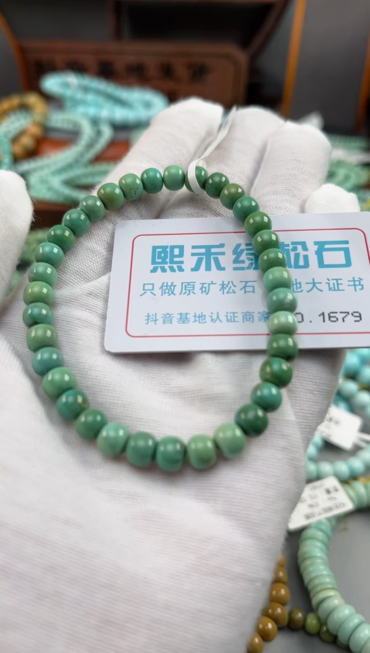 【闪购商品】绿松石松石未镶嵌1679