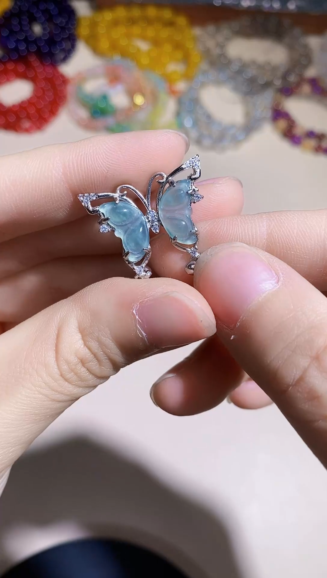 【闪购商品】翡翠吊坠(不含链)未镶嵌多样性 发其一  【77】