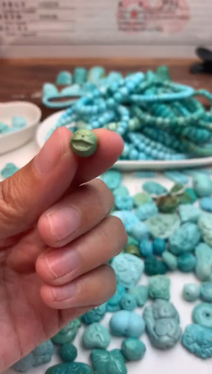 未镶嵌绿松石机器猫配饰