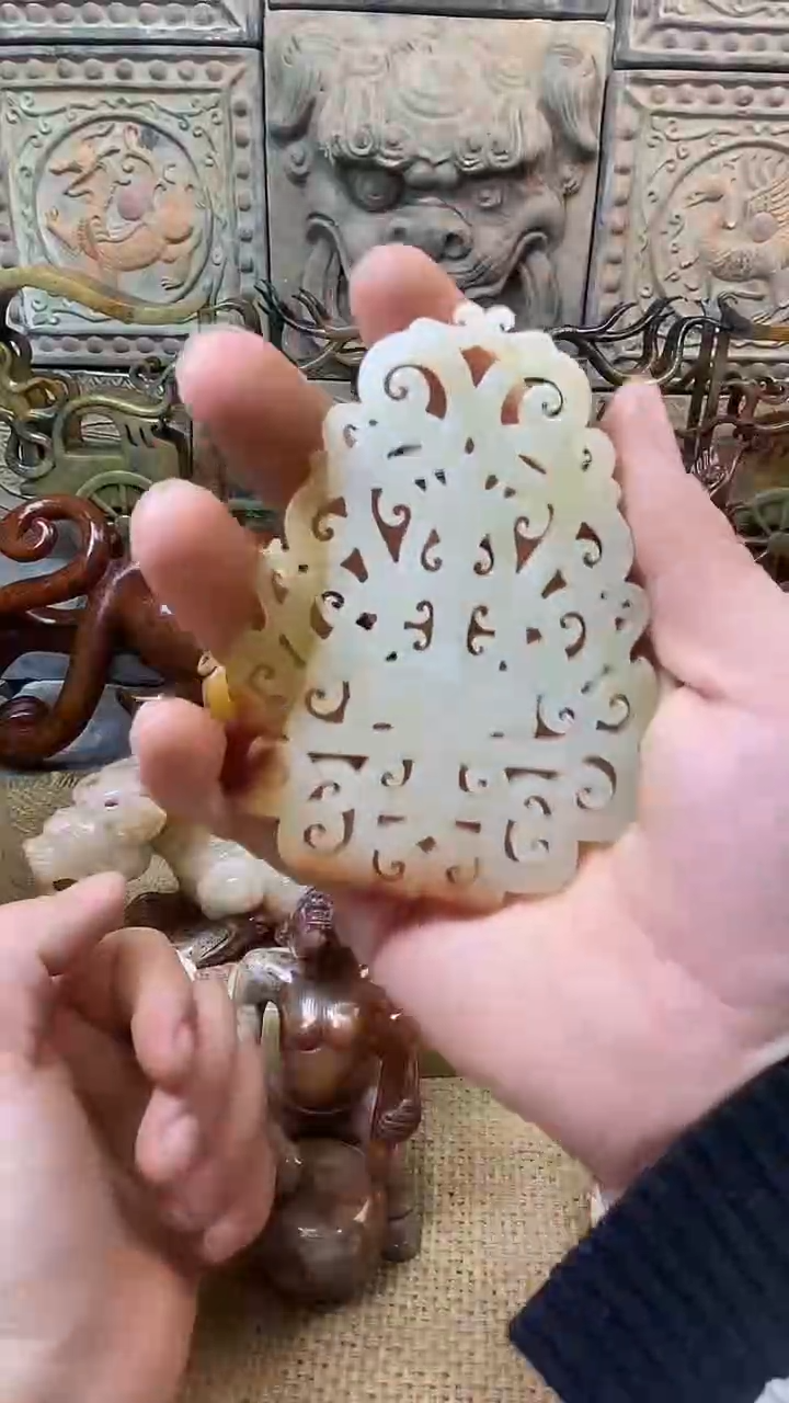 【闪购商品】和田玉（糖玉）挂件未镶嵌1