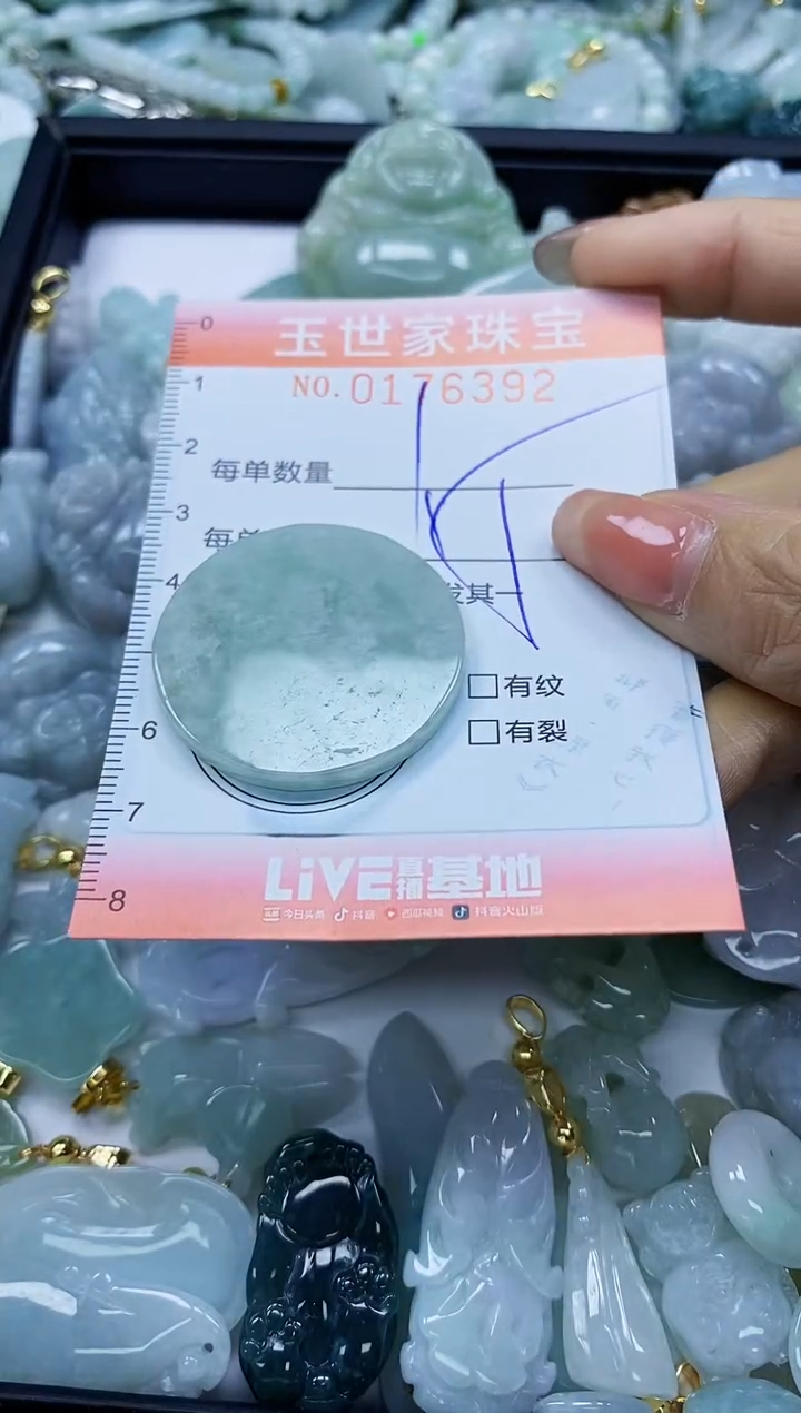 【闪购商品】翡翠颈饰未镶嵌闪购商品00176392