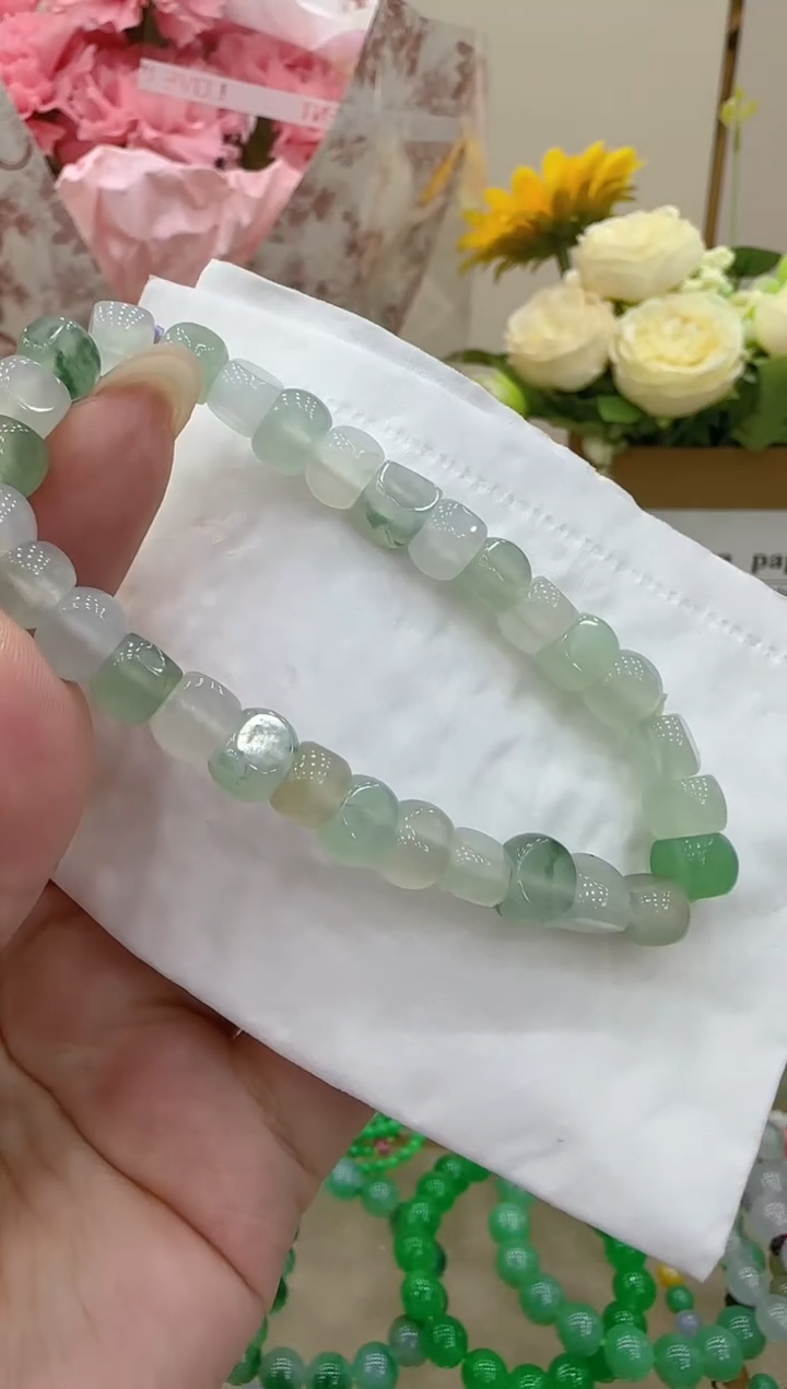 【闪购商品】翡翠手串未镶嵌团购多样性发一件