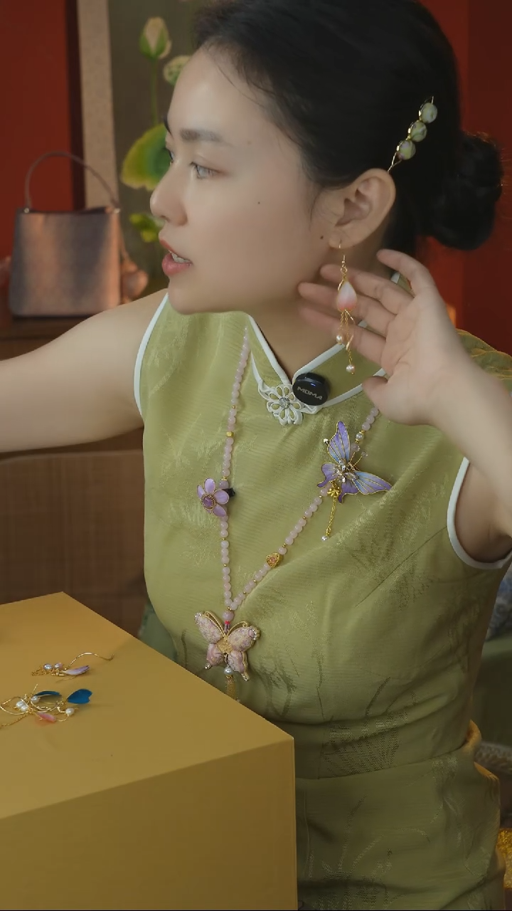 刺绣纯手工非遗国风饰品