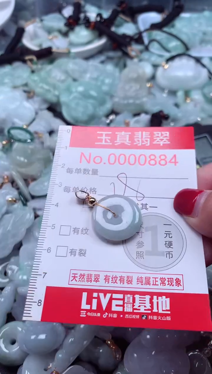 颈饰未镶嵌翡翠884