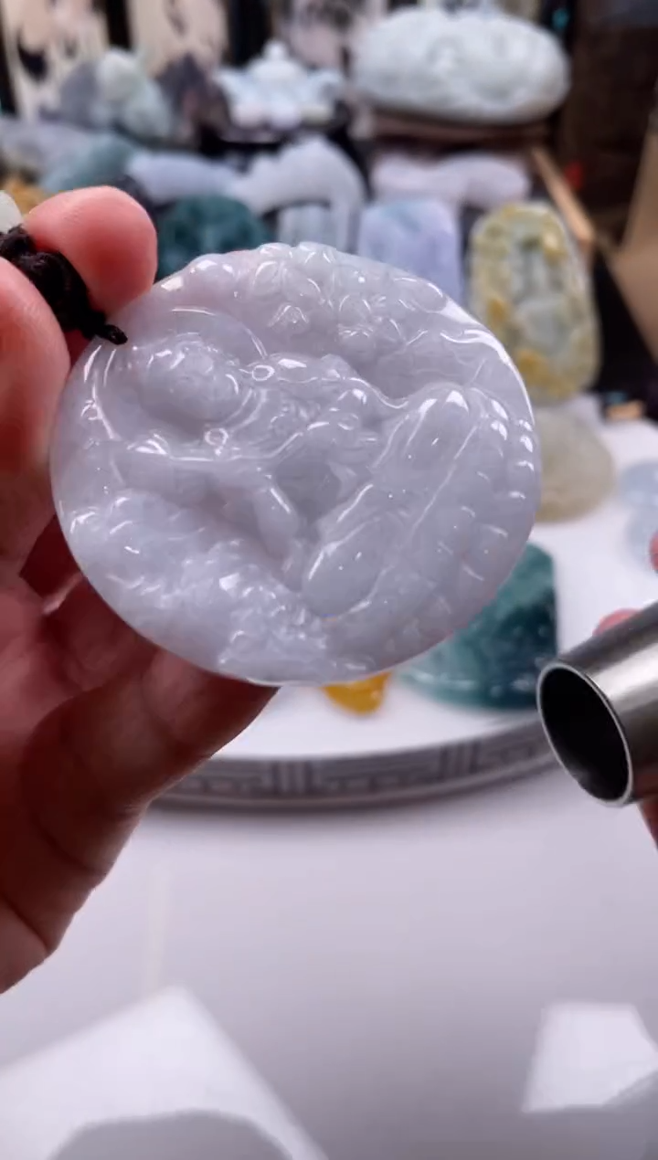 【闪购商品】翡翠颈饰未镶嵌天然缅甸A货翡翠133