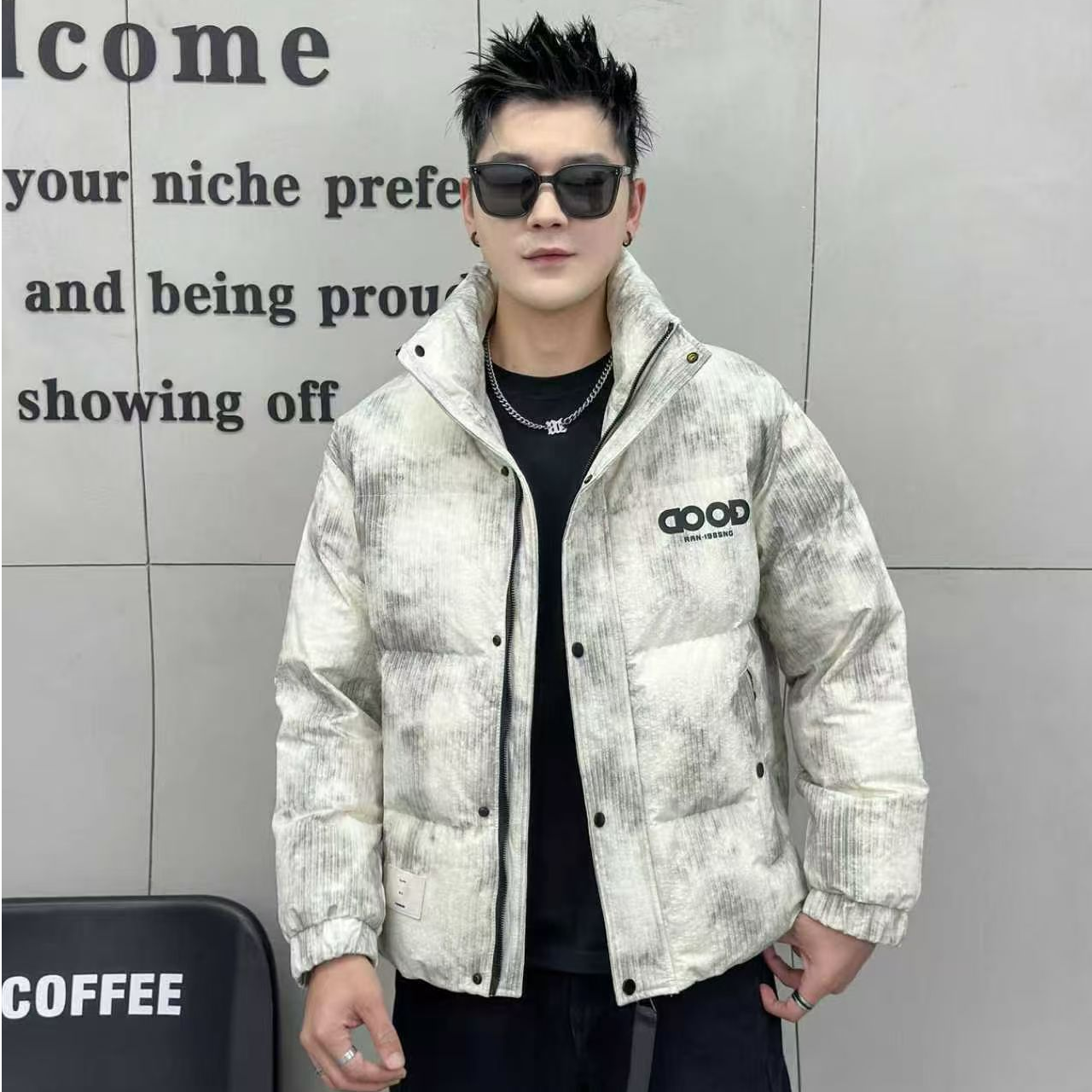 男士潮流轻奢休闲百搭羽服8932