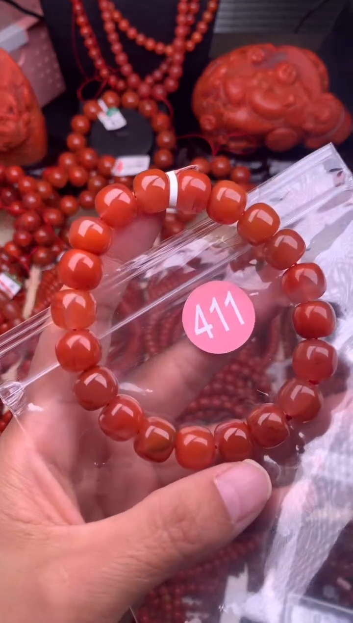 【闪购商品】南红玛瑙珠宝奇石未镶嵌411-11