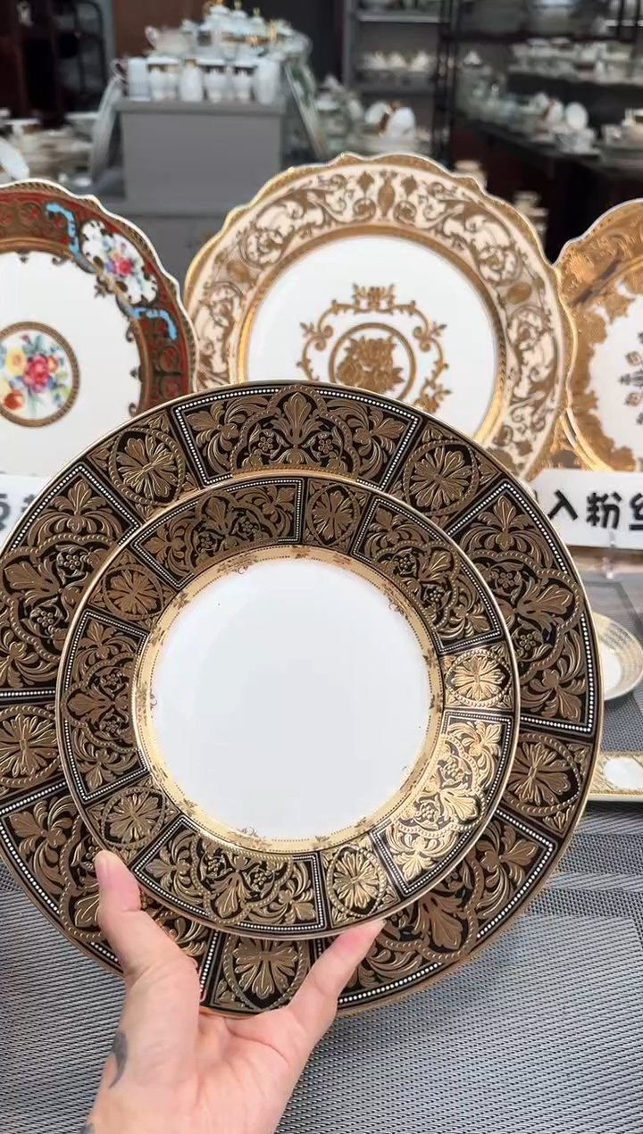 【闪购商品】瓷片大小盘春节活动  福利价