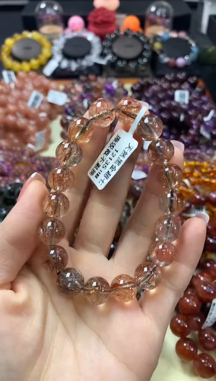 未镶嵌手链水晶11*