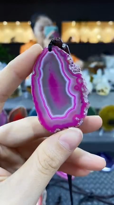 未镶嵌颈饰玛瑙/玉髓平**福玛瑙