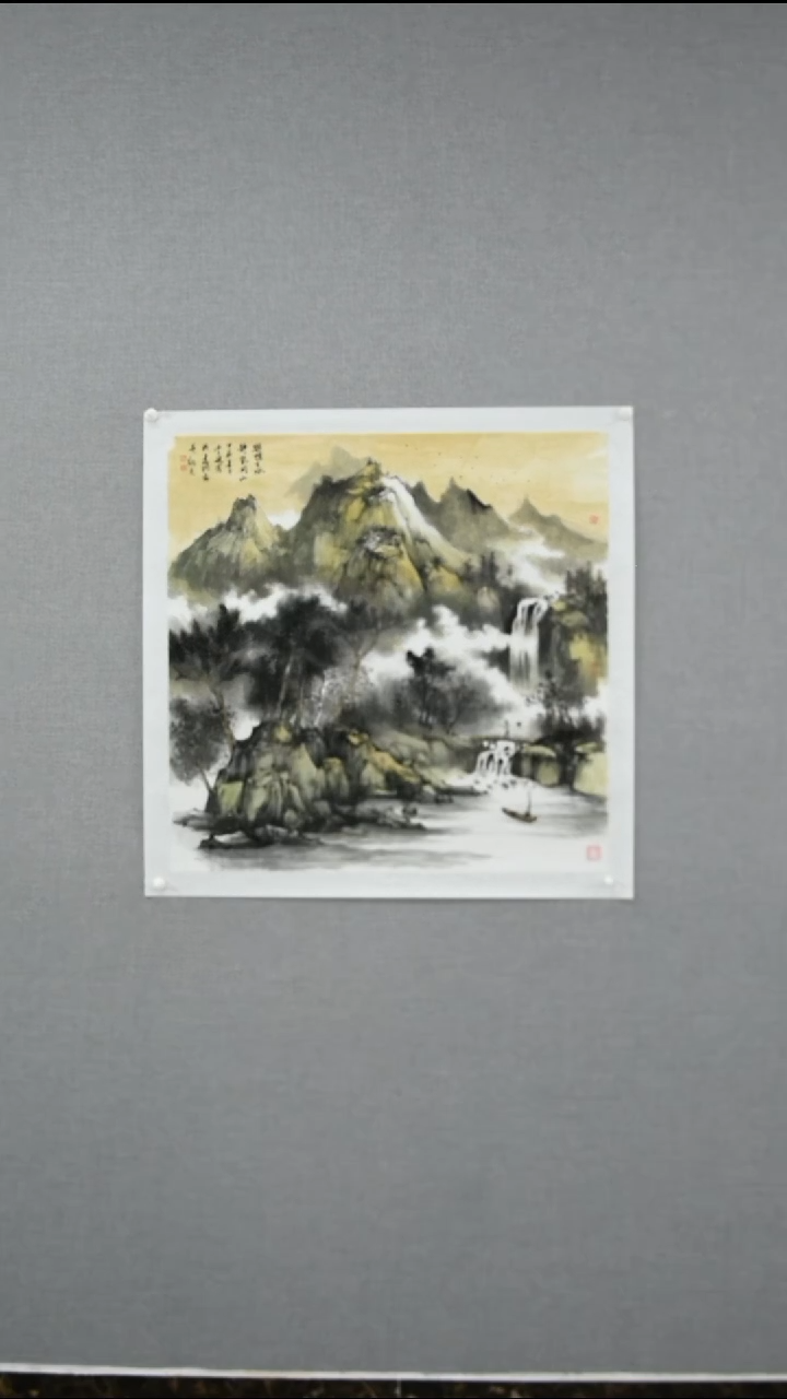 【闪购商品】绘画索敬坤-山水-4平尺-06