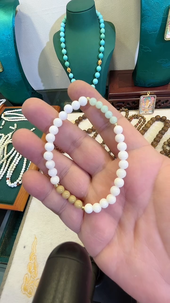【闪购商品】蛋白石手串未镶嵌多样性发其一
