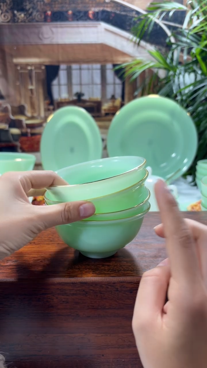 【闪购商品】.....4.5英寸玉瓷碗4个口径11.5厘米