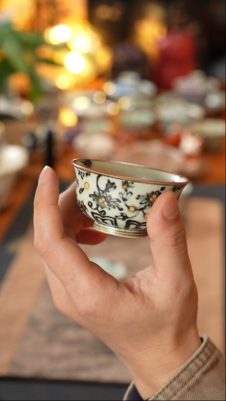 【闪购商品】屿青手工手绘主人杯手工手绘主人杯