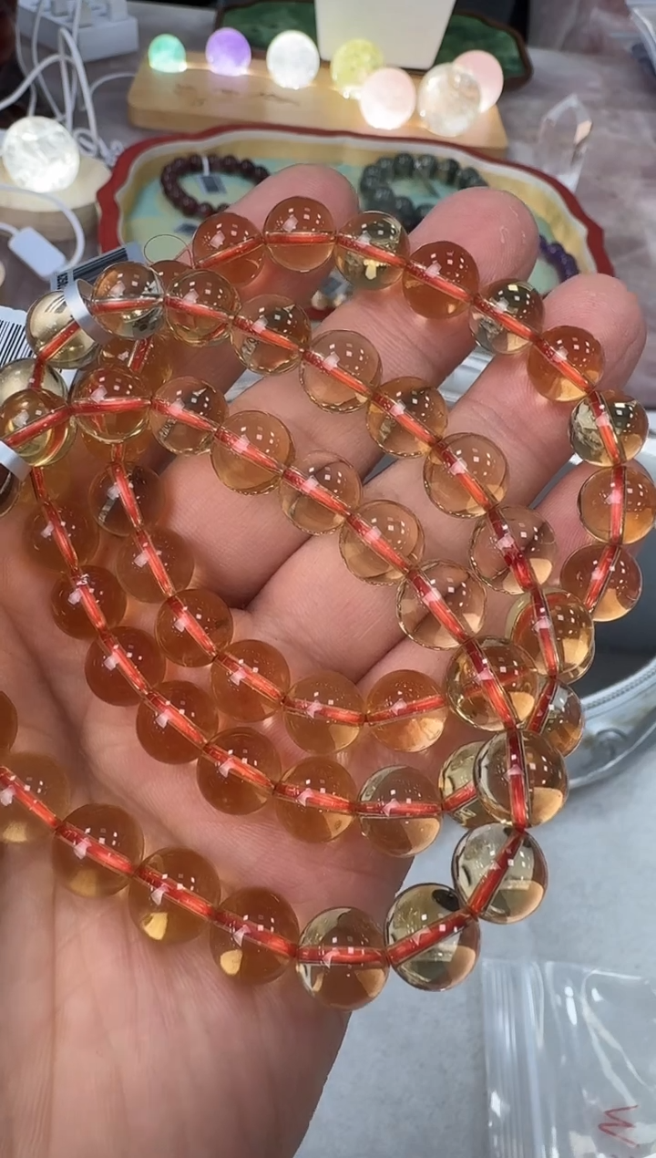 【闪购商品】水晶手链未镶嵌GZW1089 约9mm多样性发一件