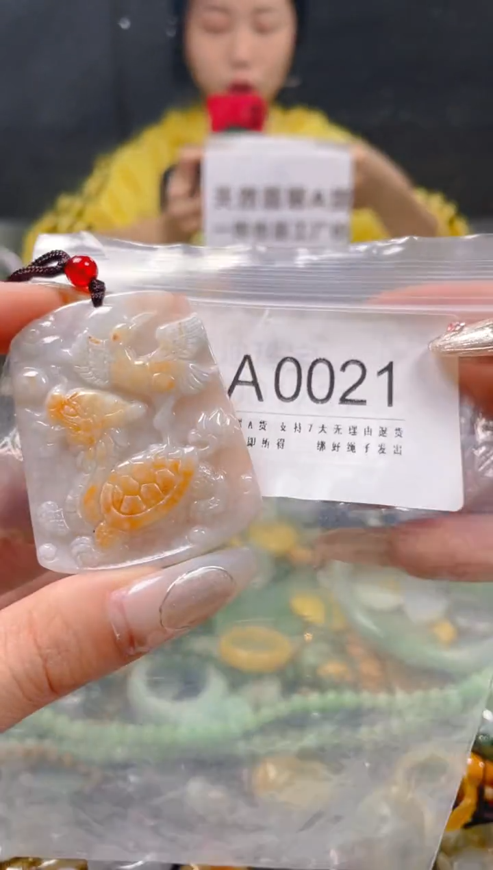 【闪购商品】翡翠颈饰未镶嵌/A/翡翠A货一图一物