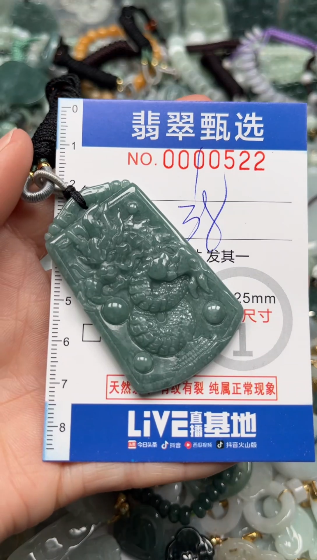 【闪购商品】翡翠颈饰未镶嵌00..0522