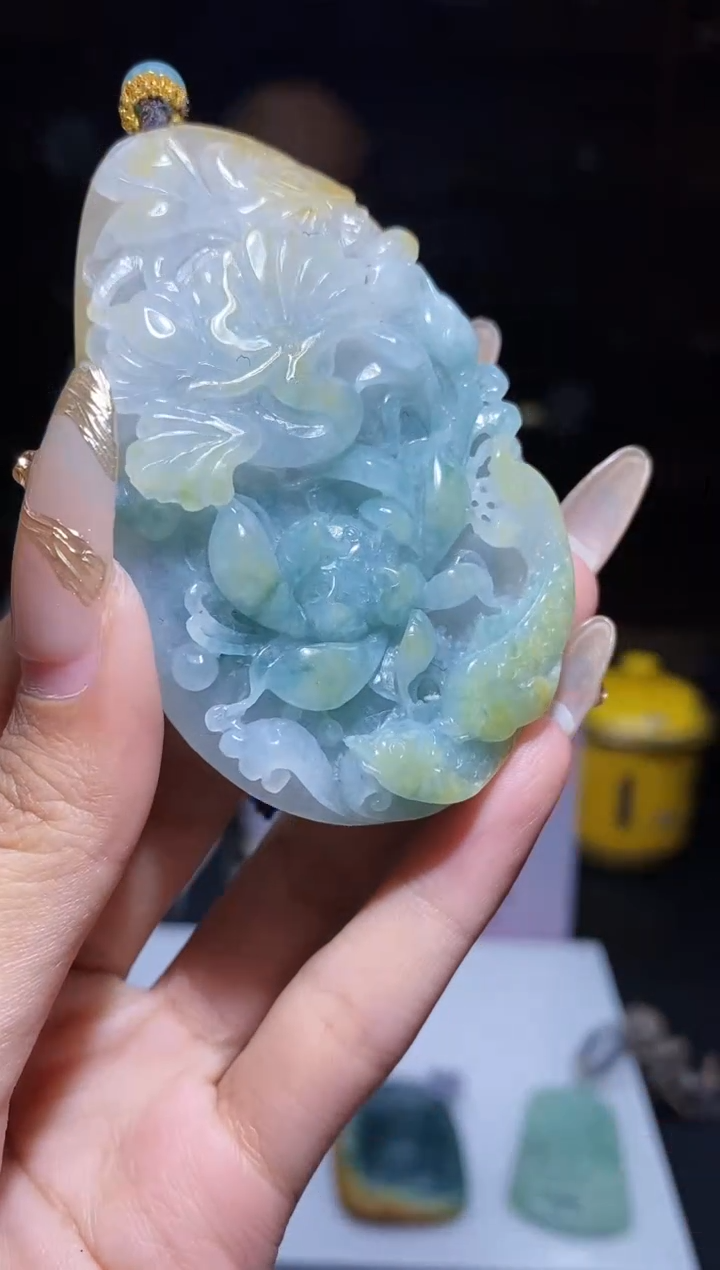 【闪购商品】定制翡翠未镶嵌Q-@@LSFC012037