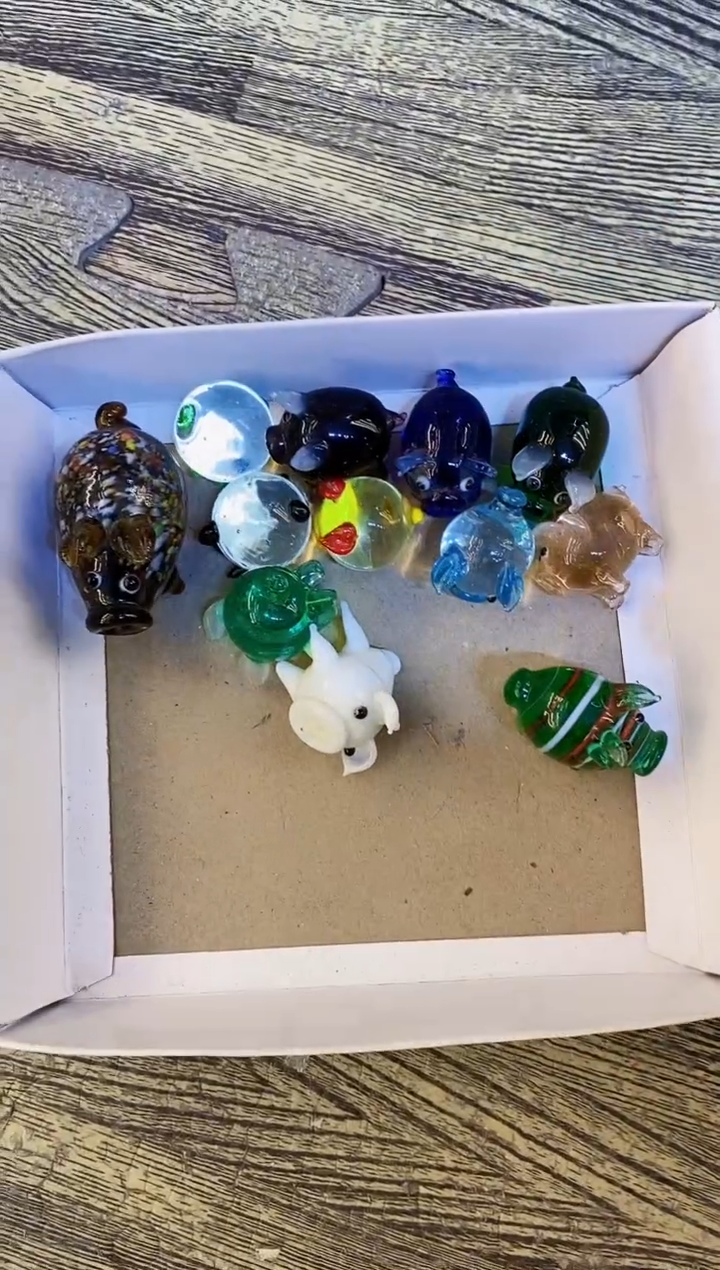 【闪购商品】琉璃手工艺品瑕品12件套餐（瑕品不退换）