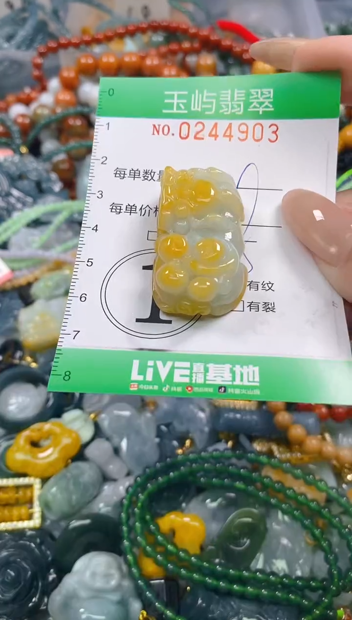 颈饰未镶嵌翡翠闪购0244903