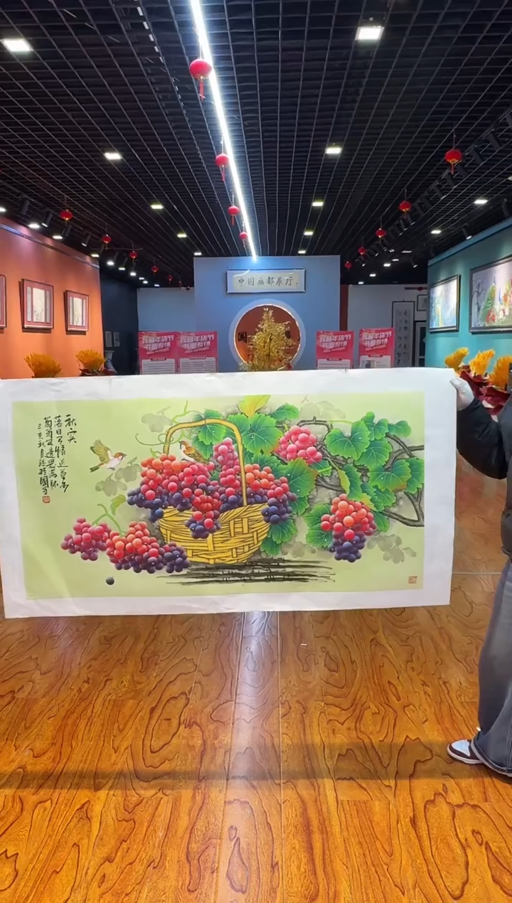 【闪购商品】国画孙桂国老师字画带亲笔合影证书1-53