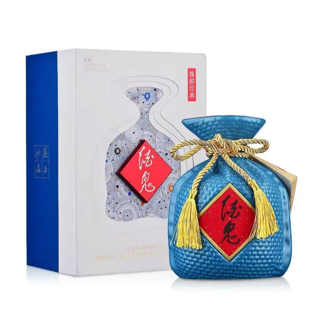 酒鬼2021年 酒鬼馥郁经典 馥郁香型白酒 52度 500ml*6瓶（原箱）