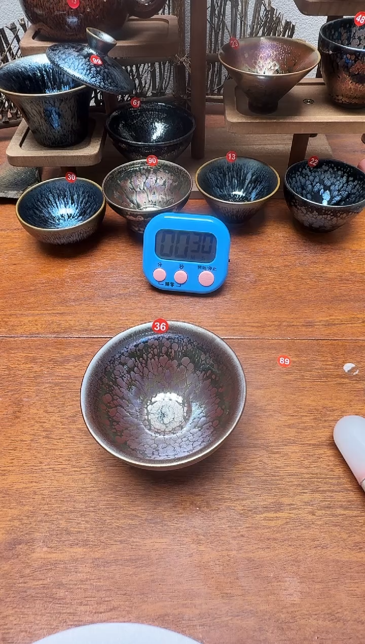 茶盏N*H36号建盏工匠茶器