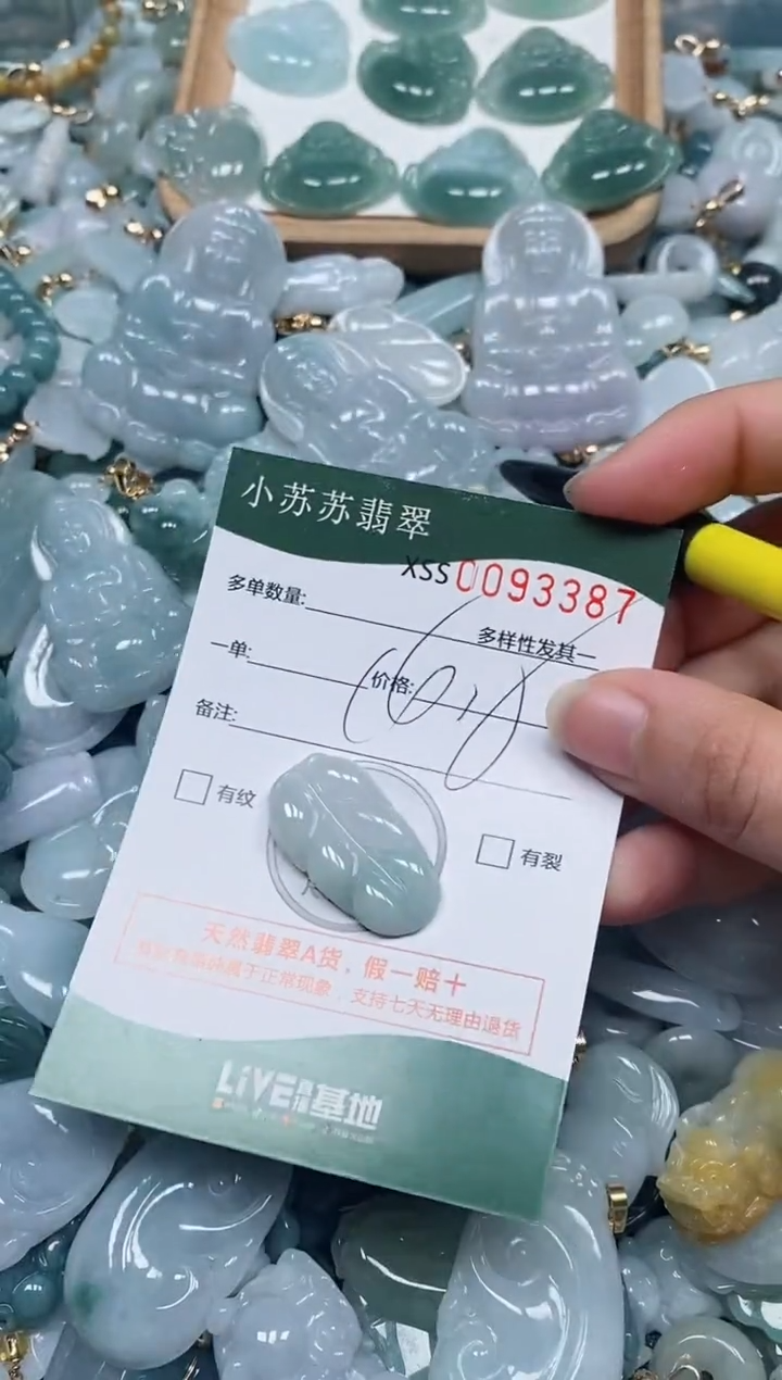 【闪购商品】翡翠颈饰未镶嵌闪购商品0093387