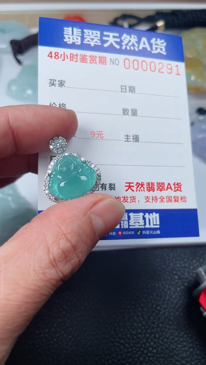 【闪购商品】翡翠颈饰银S925镶嵌多样性发货发一件