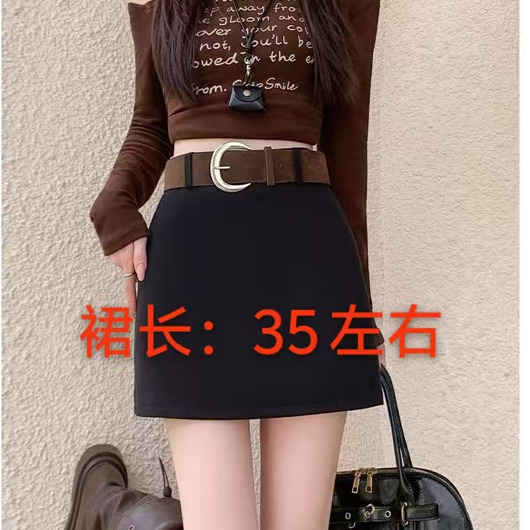  8355 新款百搭款短裙