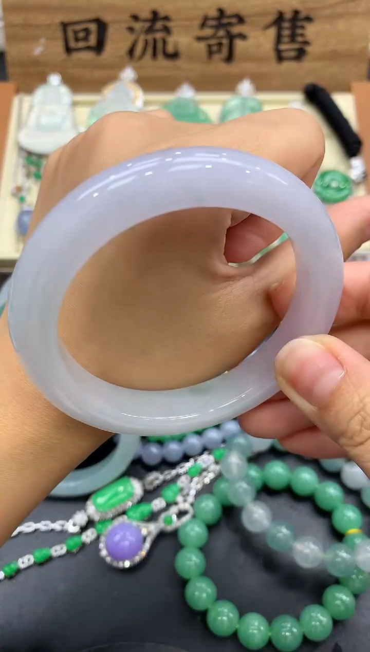 【闪购商品】翡翠手镯未镶嵌445-中国好珍宝