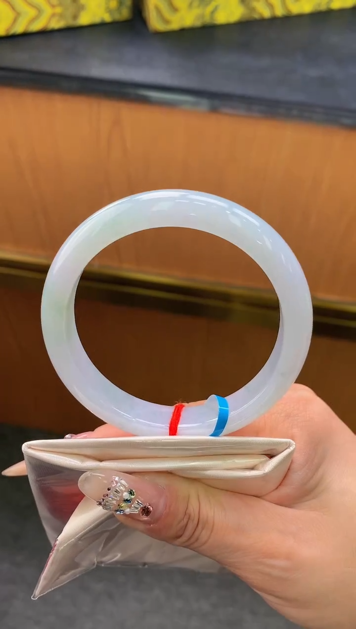 未镶嵌手镯翡翠-F23-正圈59.6