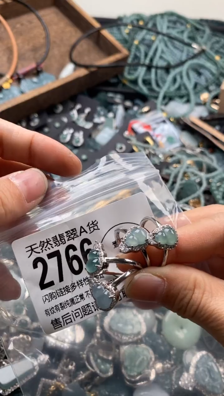 【闪购商品】翡翠颈饰未镶嵌多样性发其一2766