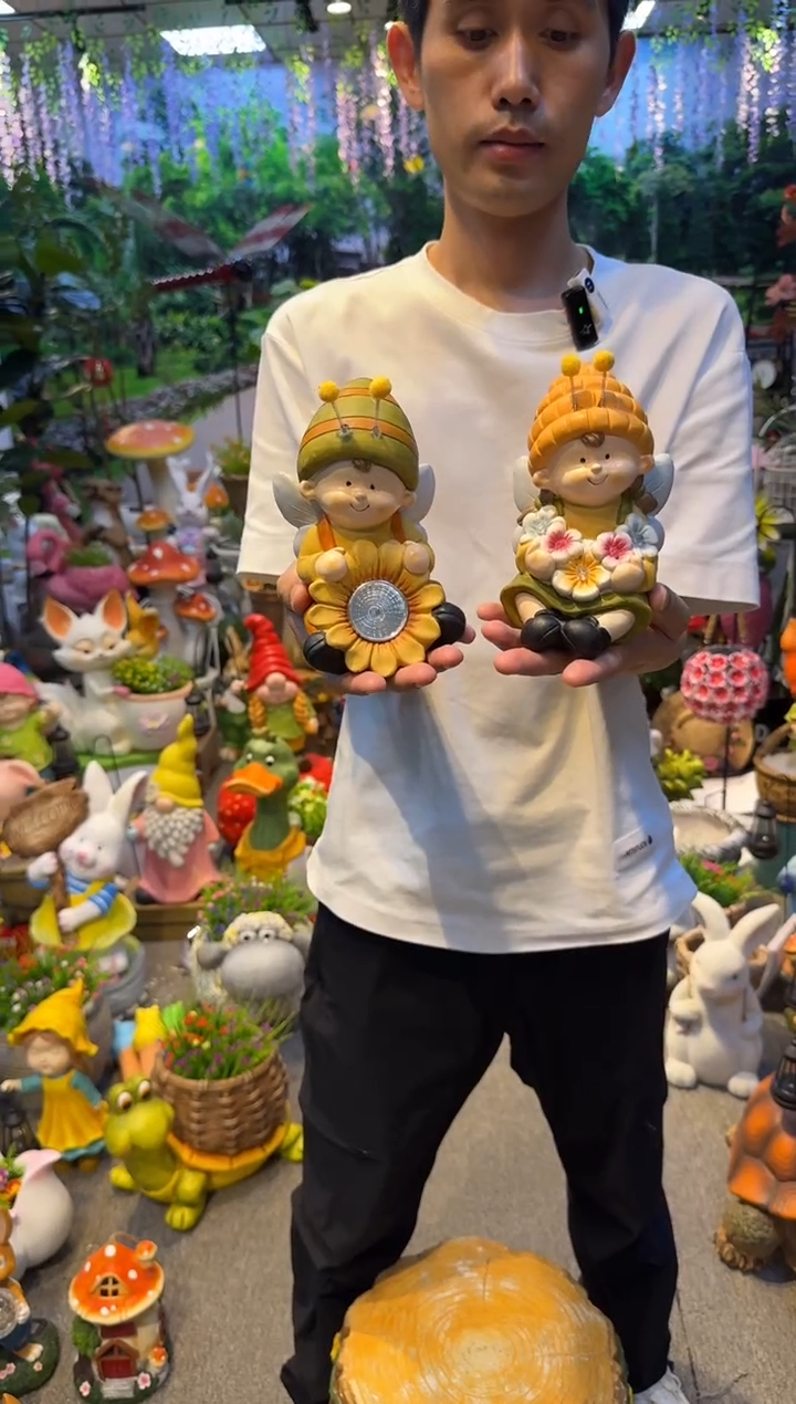 无花朵花园庭院摆件&00&