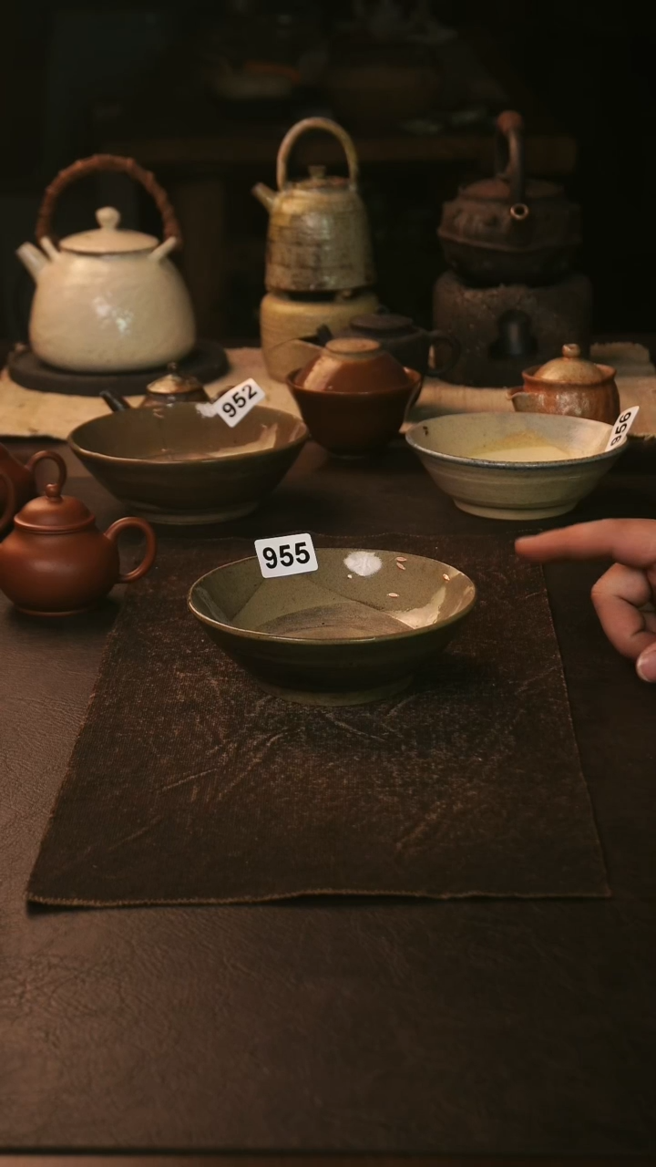 【闪购商品】壶古拙壶承开片 锔钉955