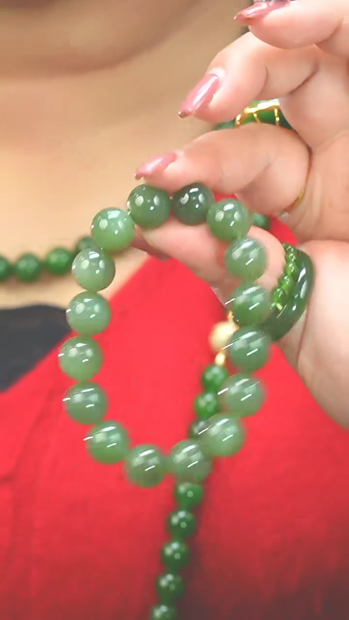 【闪购商品】和田玉9mm+未镶嵌手串