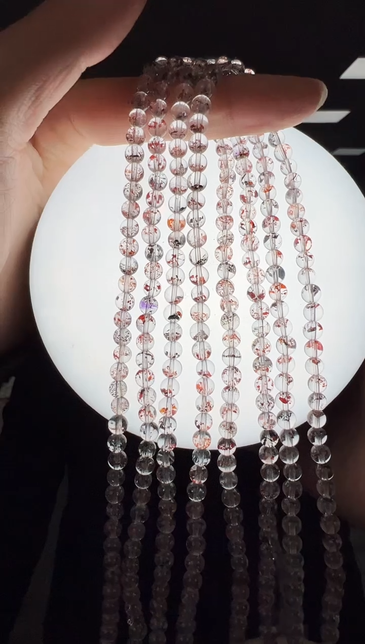 【闪购商品】水晶手链未镶嵌B22 xz2588约4mm多样性发一