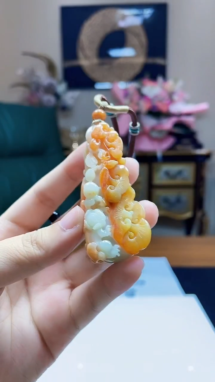 未镶嵌定制翡翠吊坠248