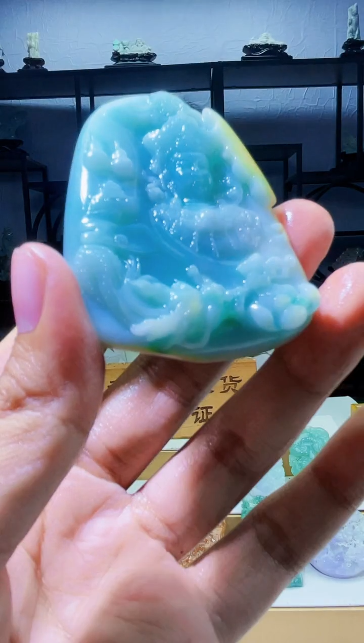 【闪购商品】定制翡翠未镶嵌毛货02050424