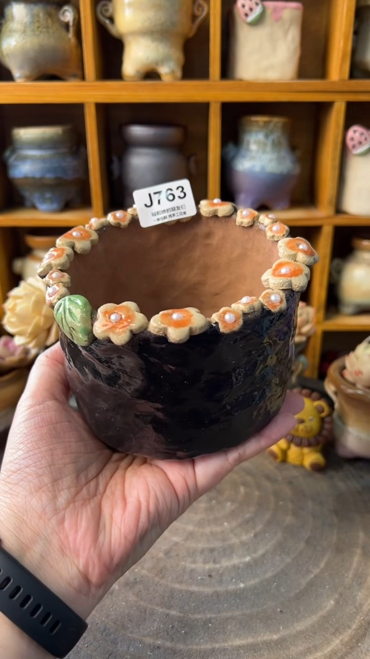 763 内口10【多肉花盆多肉盆】