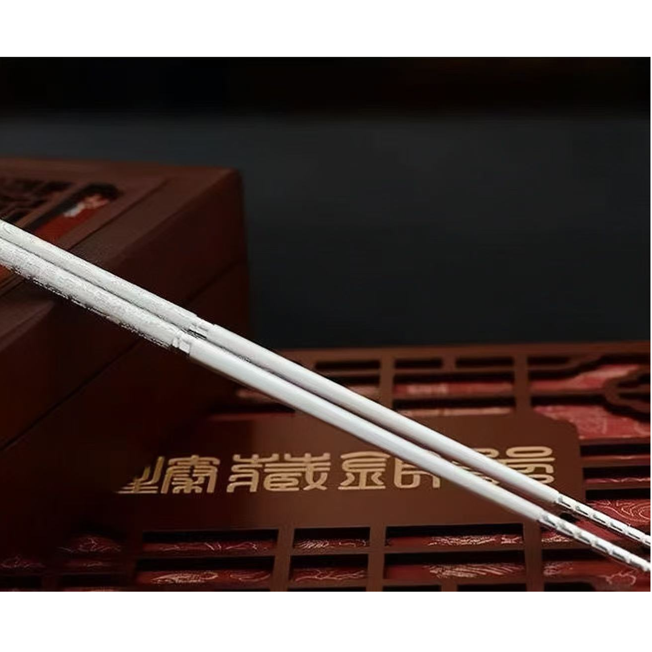 百福筷子防滑家用高档耐磨防摔福字筷子环保