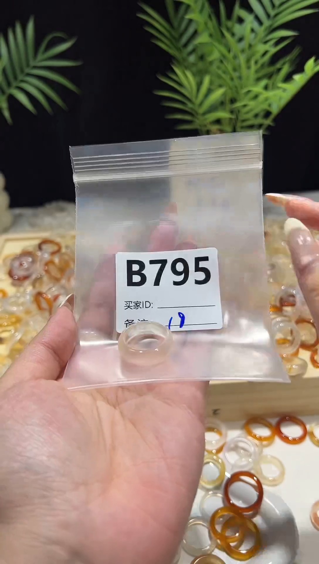 玛瑙/玉髓戒指合金玛瑙玉髓戒指福利款