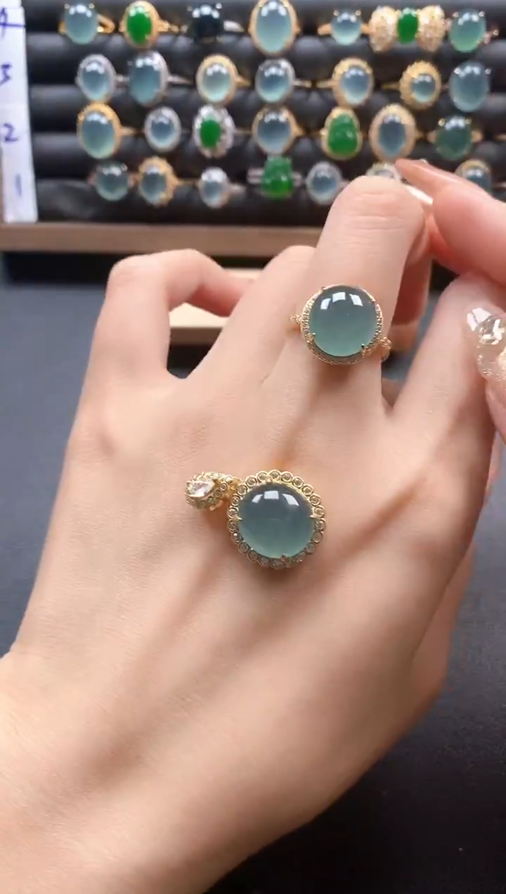 未镶嵌戒指翡翠51151