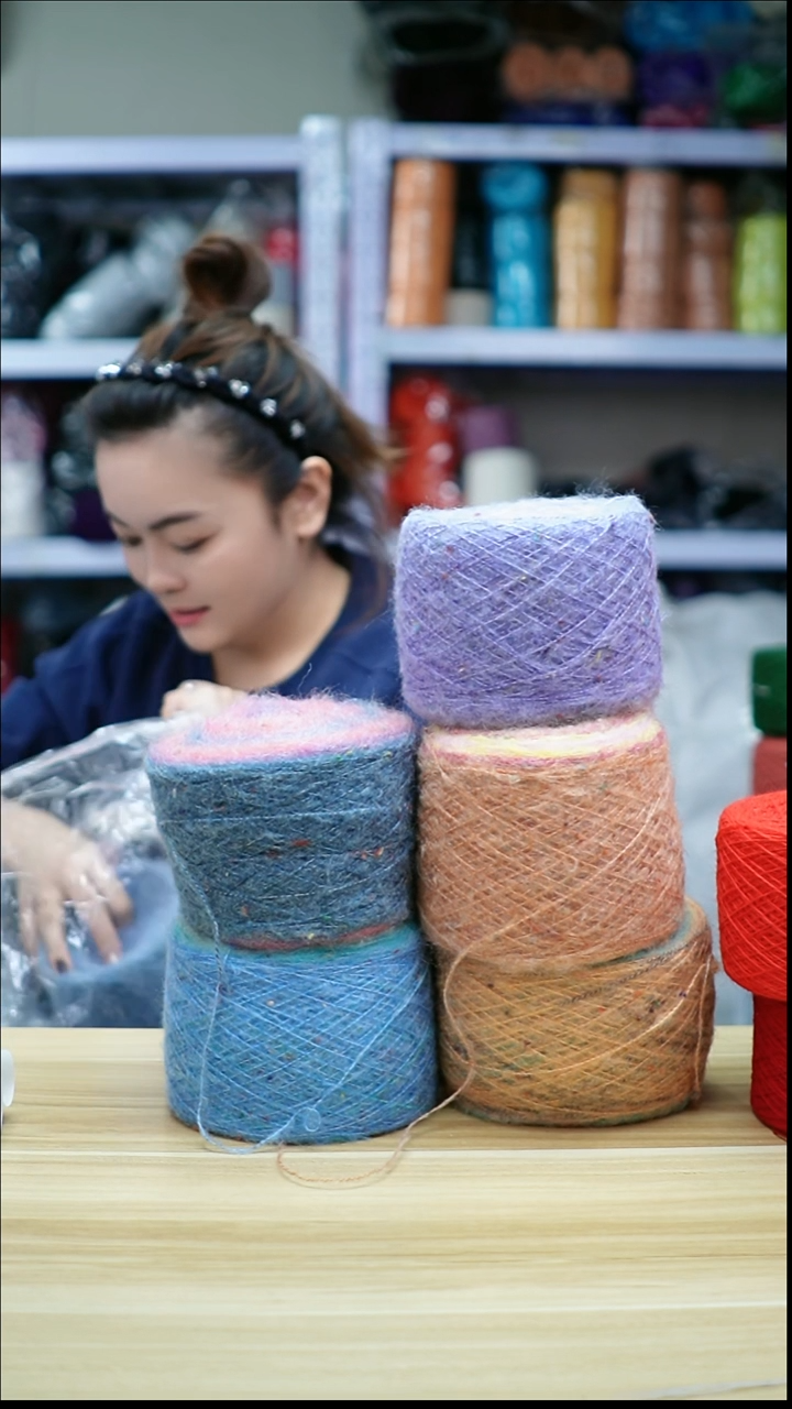 羊毛欢姐手编线A813